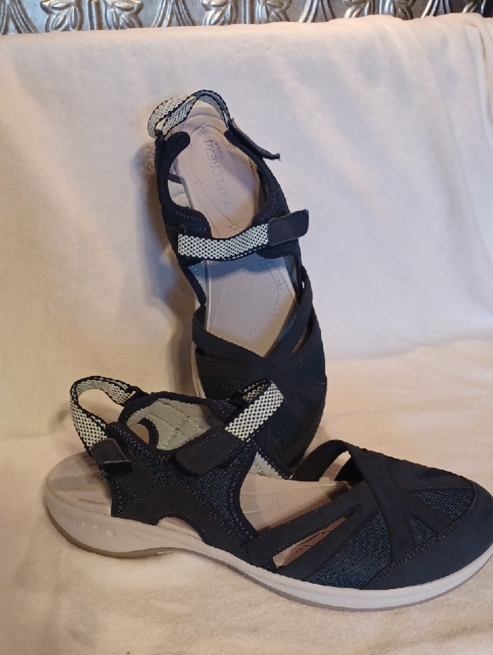 Easy Spirit Blue Sport Sandals Size 12